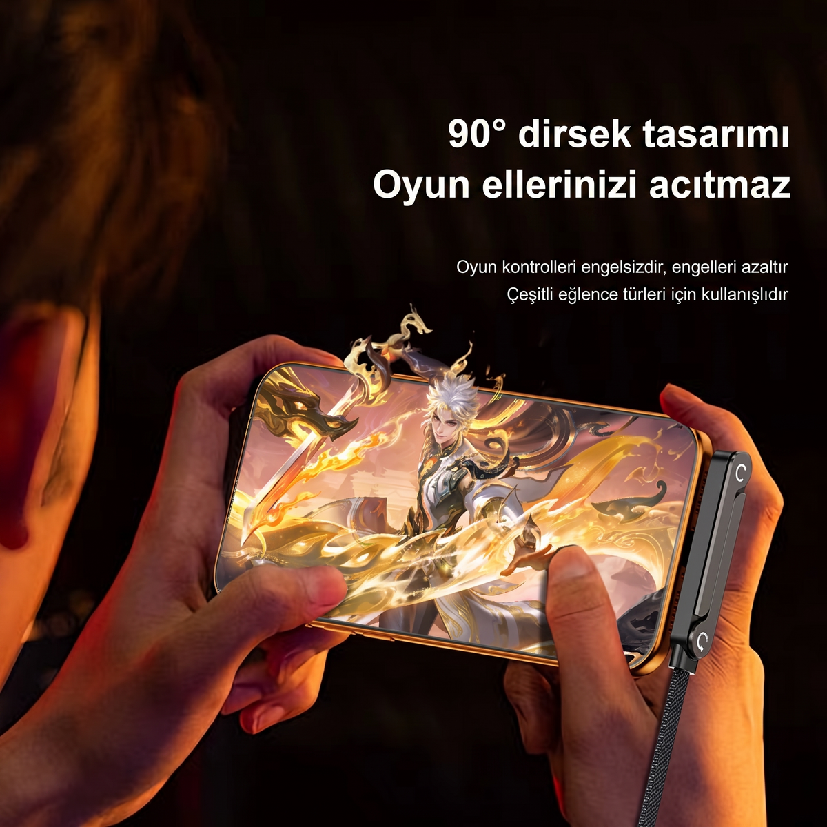 Rearup™ 240W Standlı Hızlı Şarj Kablosu
